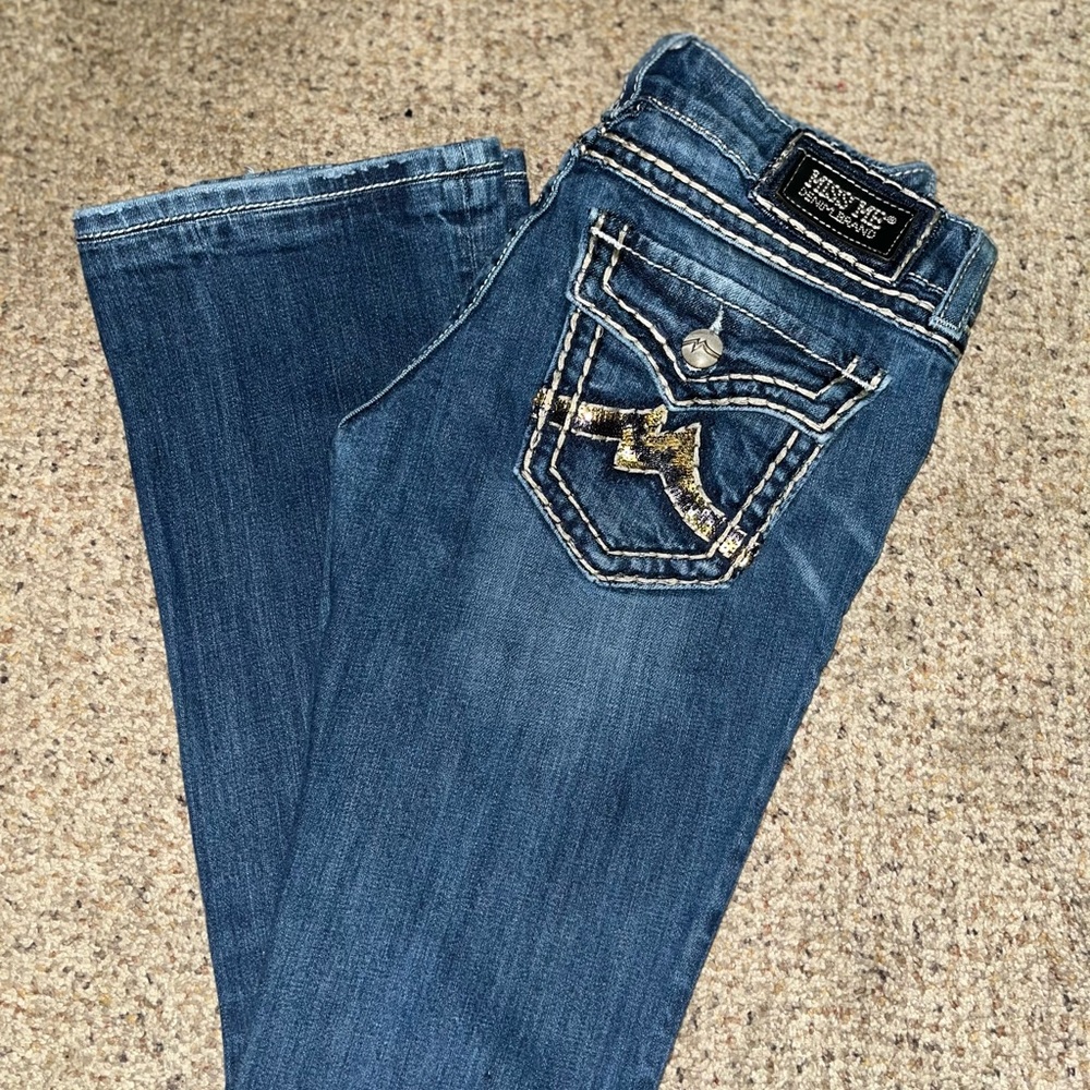 Miss Me boot cut jean Sz 28
